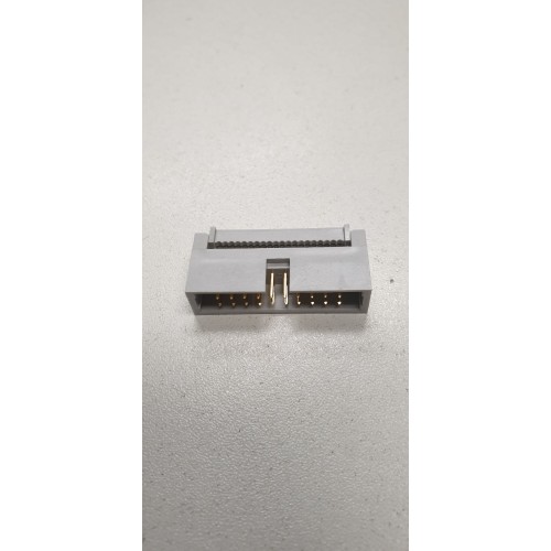Plattekabel stekker 20 Male | met trekontlasting