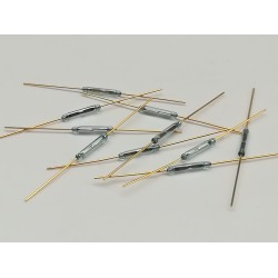 Reed contact feedback sensor – loose | pack of 10, glass reed contact