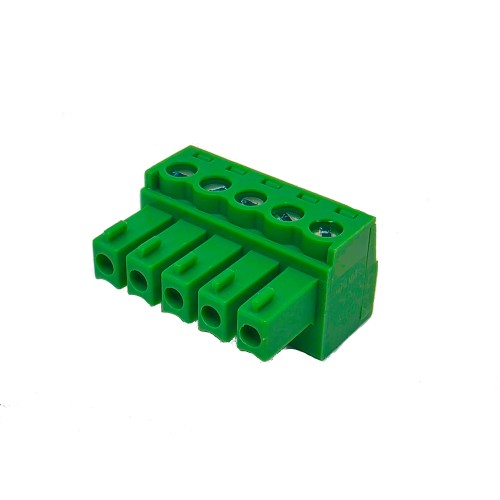 5-polige Steckverbindung 3,81 mm (steigende Klemmschraube) – für die TM44 (Blockausgänge B0–B3)