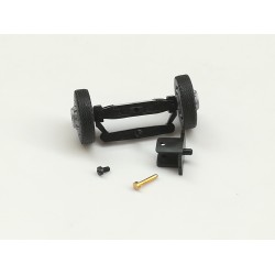Small steering axle – assembled | steering front axle 13 mm, without track rod
