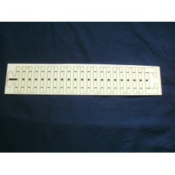 Flexible Road Section 250 mm H0 - Laser-Cut Flexible Section for Curves