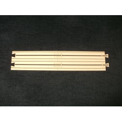 Bus Stop Extension Set 420 mm H0 - Laser-Cut Bus Stop with Lay-By