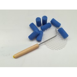 Mini Roller Starter Set – Handle, 8 Rollers and Cleaning Mat Mini Roller Starter Set – Handle, 8 Rollers and Cleaning Mat