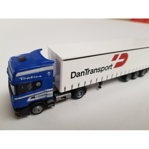 MCC Zugmaschine und Anhänger DAN Transport H0 - Komplettes Digitales Fahrzeug MCC Zugmaschine und Anhänger DAN Transport H0 - Komplettes Digitales Fahrzeug